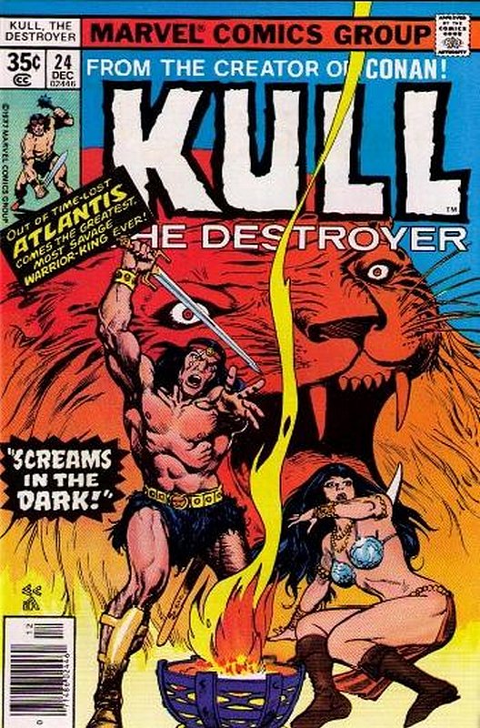 Cover of Kull the Conqueror (Vol 1) #24. One of 250,000 Vintage American Comics on sale from Krypton!