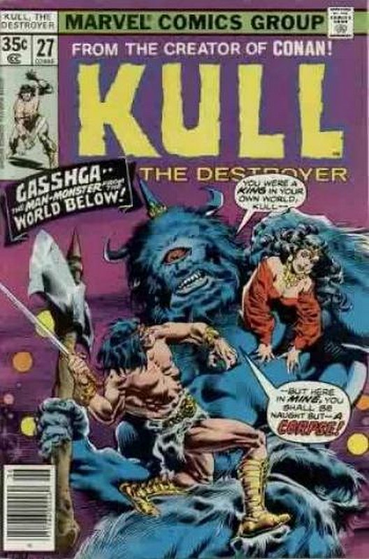 Cover of Kull the Conqueror (Vol 1) #27. One of 250,000 Vintage American Comics on sale from Krypton!