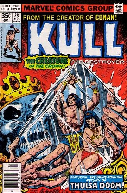 Cover of Kull the Conqueror (Vol 1) #28. One of 250,000 Vintage American Comics on sale from Krypton!