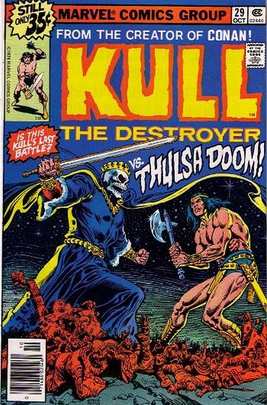 Cover of Kull the Conqueror (Vol 1) #29. One of 250,000 Vintage American Comics on sale from Krypton!