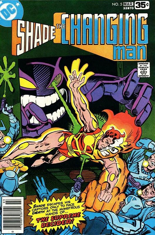 Cover of Shade: The Changing Man (Vol 1) #5. One of 250,000 Vintage American Comics on sale from Krypton!