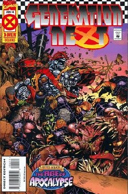 Cover of Generation Next (1995 Ltd) #4. One of 250,000 Vintage American Comics on sale from Krypton!