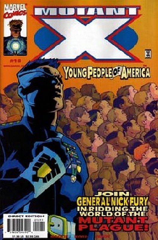 Cover of Mutant X (Vol 1) #18. One of 250,000 Vintage American Comics on sale from Krypton!
