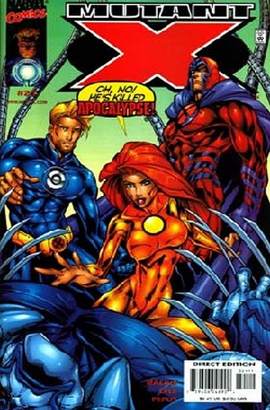 Cover of Mutant X (Vol 1) #21. One of 250,000 Vintage American Comics on sale from Krypton!