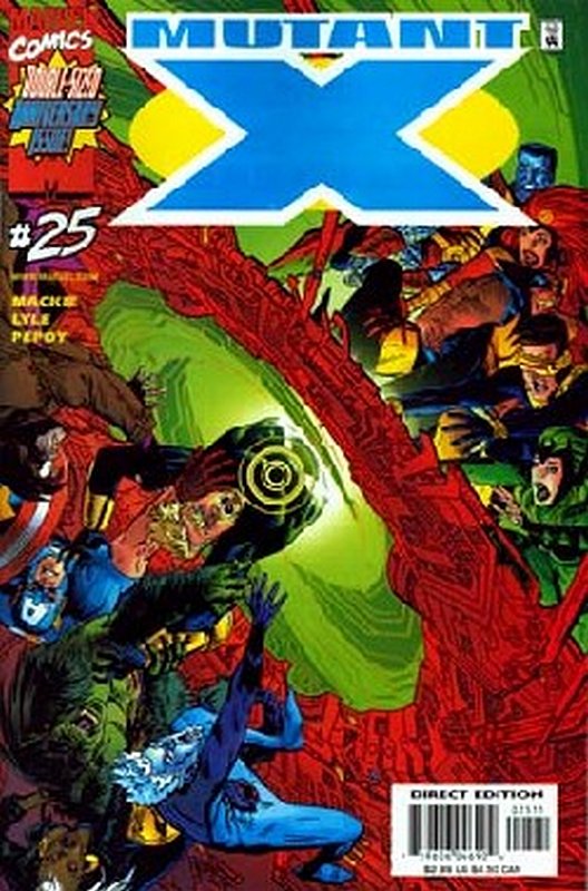 Cover of Mutant X (Vol 1) #25. One of 250,000 Vintage American Comics on sale from Krypton!