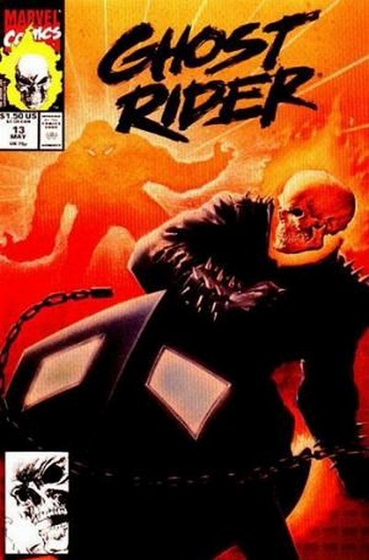 Cover of Ghost Rider (Vol 2) #13. One of 250,000 Vintage American Comics on sale from Krypton!