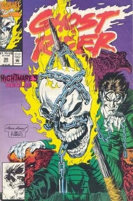 Cover of Ghost Rider (Vol 2) #30. One of 250,000 Vintage American Comics on sale from Krypton!