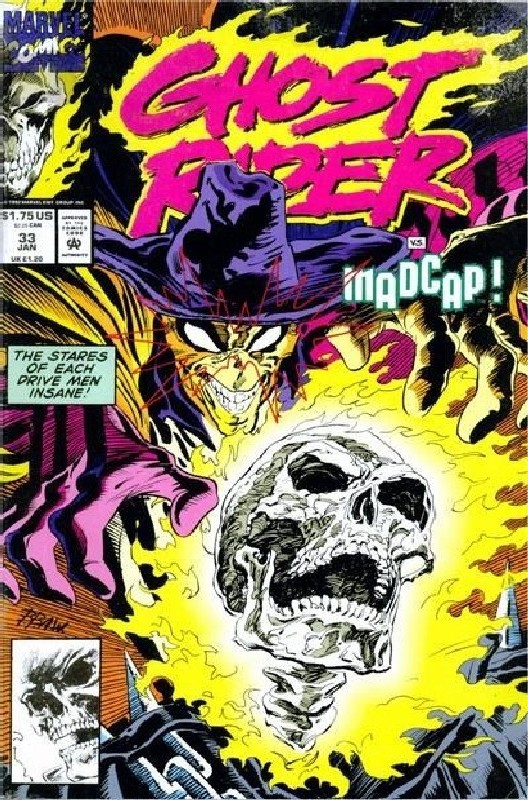 Cover of Ghost Rider (Vol 2) #33. One of 250,000 Vintage American Comics on sale from Krypton!