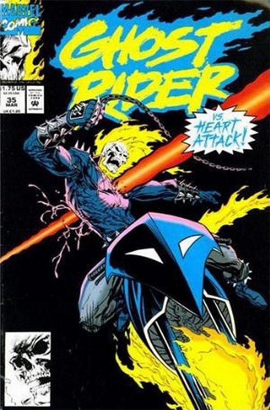 Cover of Ghost Rider (Vol 2) #35. One of 250,000 Vintage American Comics on sale from Krypton!