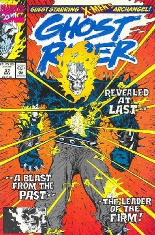 Cover of Ghost Rider (Vol 2) #37. One of 250,000 Vintage American Comics on sale from Krypton!