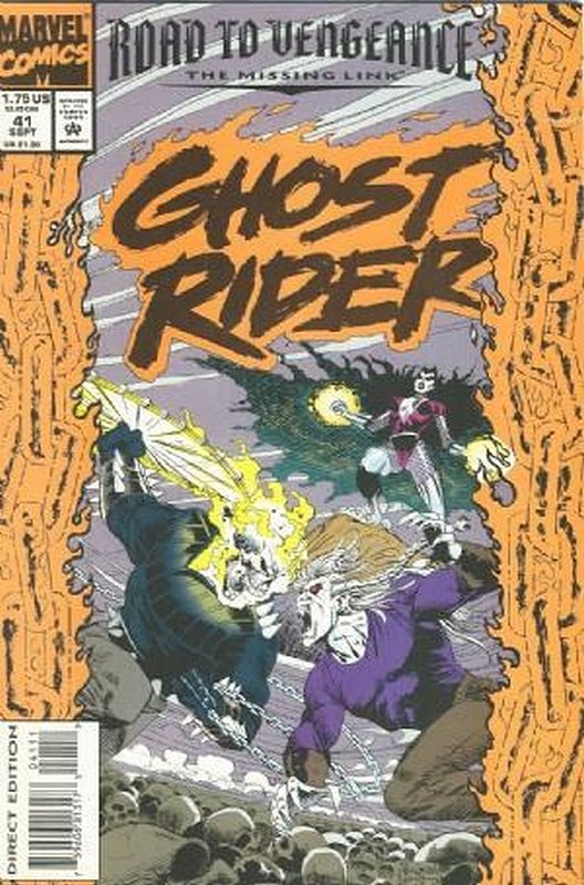 Cover of Ghost Rider (Vol 2) #41. One of 250,000 Vintage American Comics on sale from Krypton!