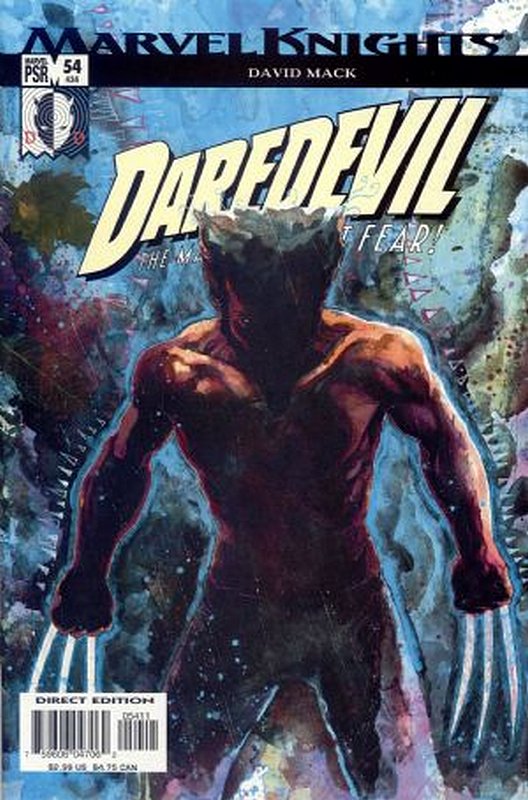 Cover of Daredevil (Vol 2) #54. One of 250,000 Vintage American Comics on sale from Krypton!