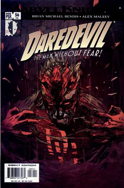 Cover of Daredevil (Vol 2) #56. One of 250,000 Vintage American Comics on sale from Krypton!