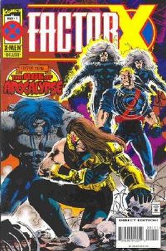 Cover of Factor X (1995 Ltd) #1. One of 250,000 Vintage American Comics on sale from Krypton!