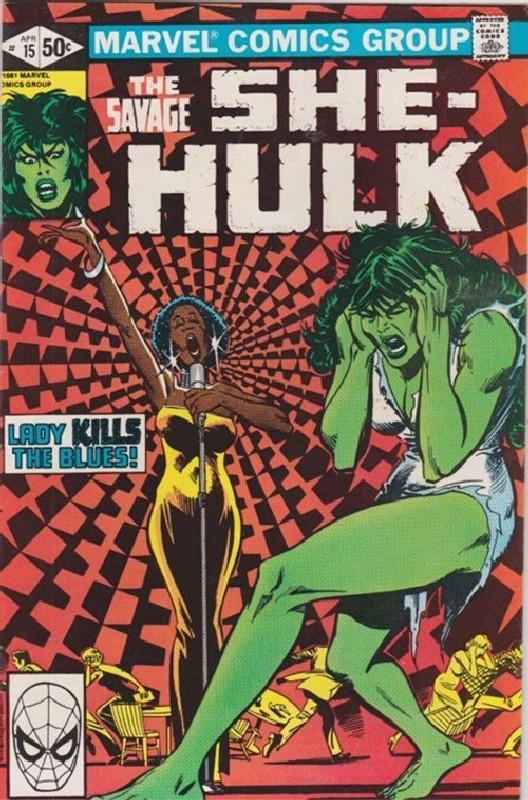 Cover of She-Hulk (Vol 1) The Savage #15. One of 250,000 Vintage American Comics on sale from Krypton!