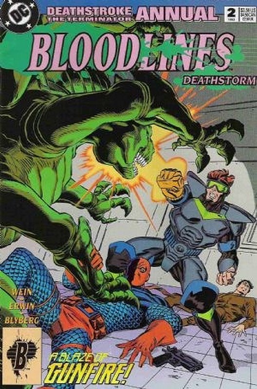 Cover of Deathstroke (Vol 1) The Terminator Annual #2. One of 250,000 Vintage American Comics on sale from Krypton!