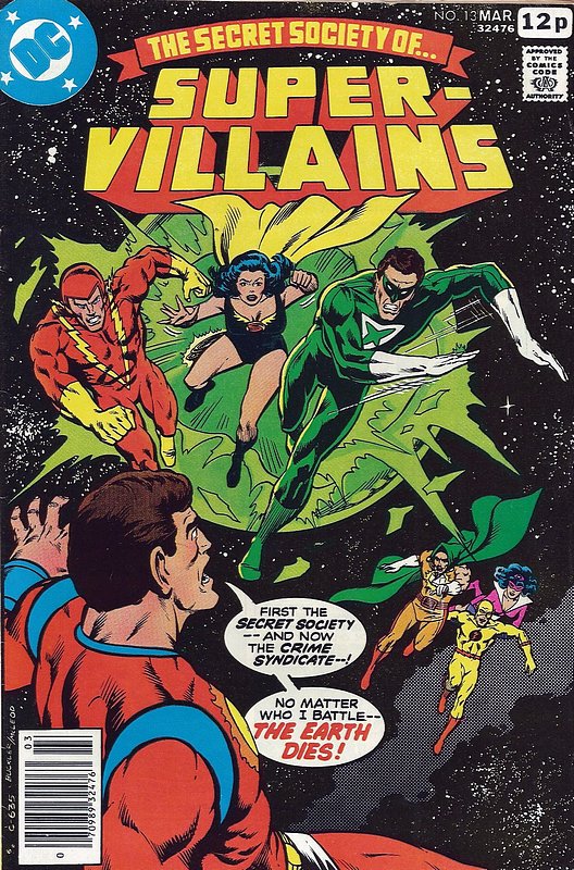 Cover of Secret Society of Super Villains (Vol 1) #13. One of 250,000 Vintage American Comics on sale from Krypton!