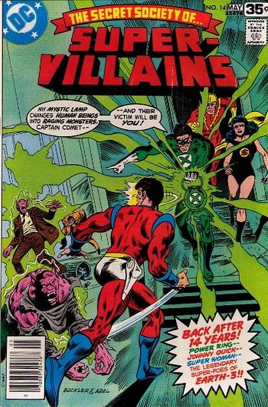 Cover of Secret Society of Super Villains (Vol 1) #14. One of 250,000 Vintage American Comics on sale from Krypton!