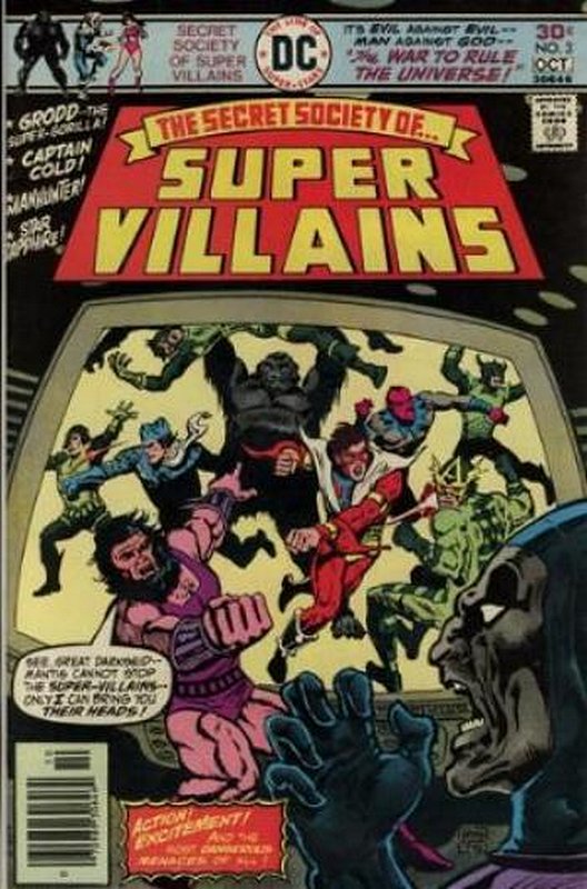 Cover of Secret Society of Super Villains (Vol 1) #3. One of 250,000 Vintage American Comics on sale from Krypton!