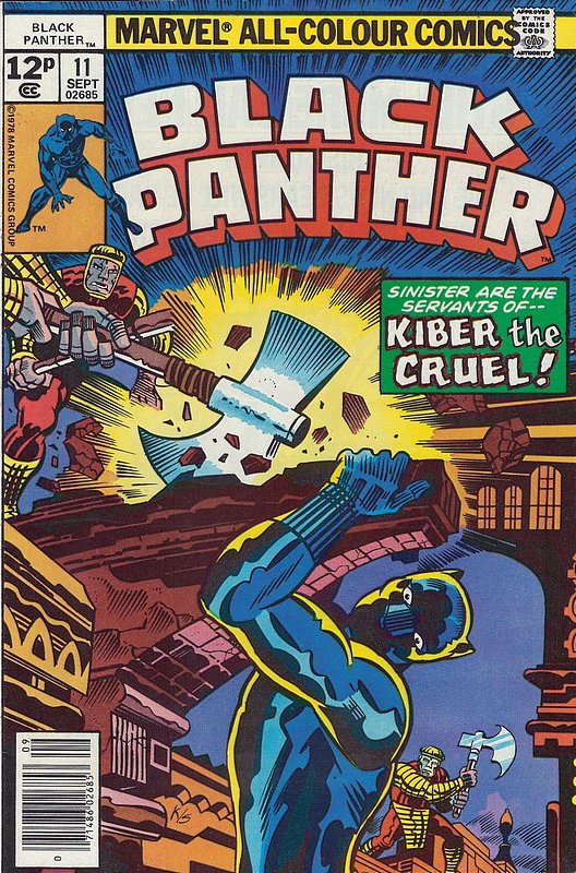 Cover of Black Panther (Vol 1) #11. One of 250,000 Vintage American Comics on sale from Krypton!