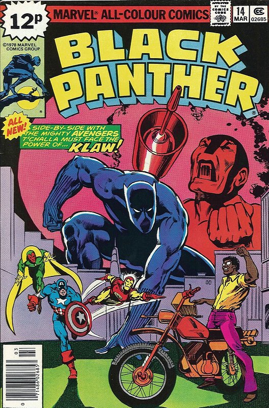 Cover of Black Panther (Vol 1) #14. One of 250,000 Vintage American Comics on sale from Krypton!