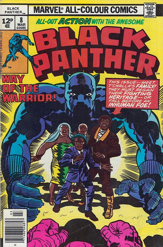 Cover of Black Panther (Vol 1) #8. One of 250,000 Vintage American Comics on sale from Krypton!