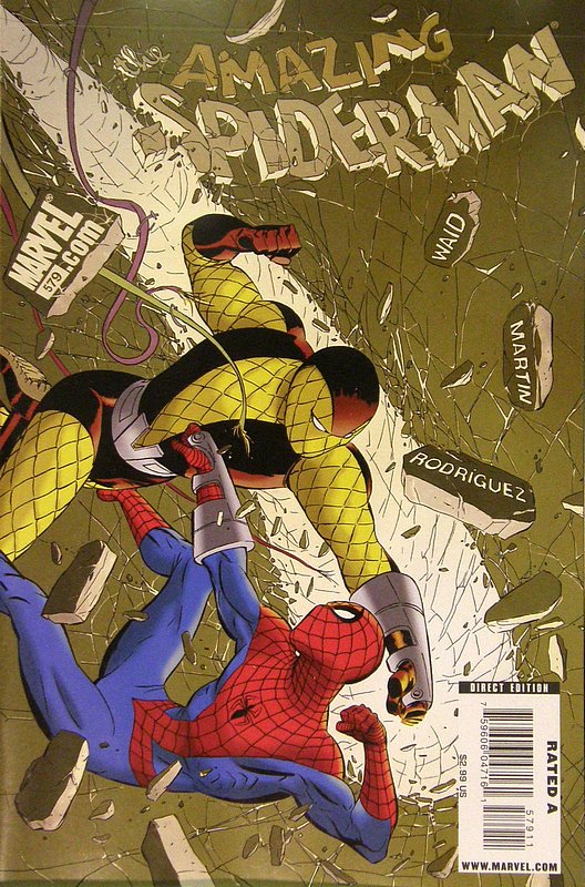 Cover of Amazing Spider-Man (Vol 2) #579. One of 250,000 Vintage American Comics on sale from Krypton!