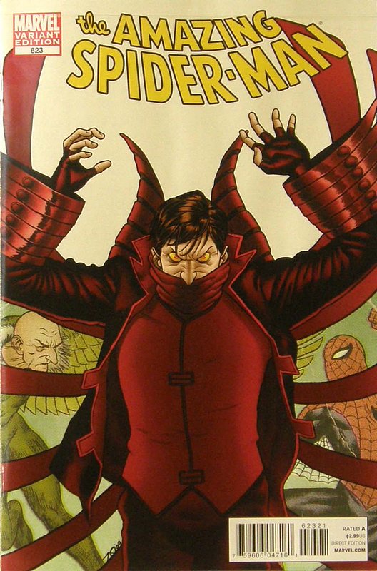Cover of Amazing Spider-Man (Vol 2) #623. One of 250,000 Vintage American Comics on sale from Krypton!