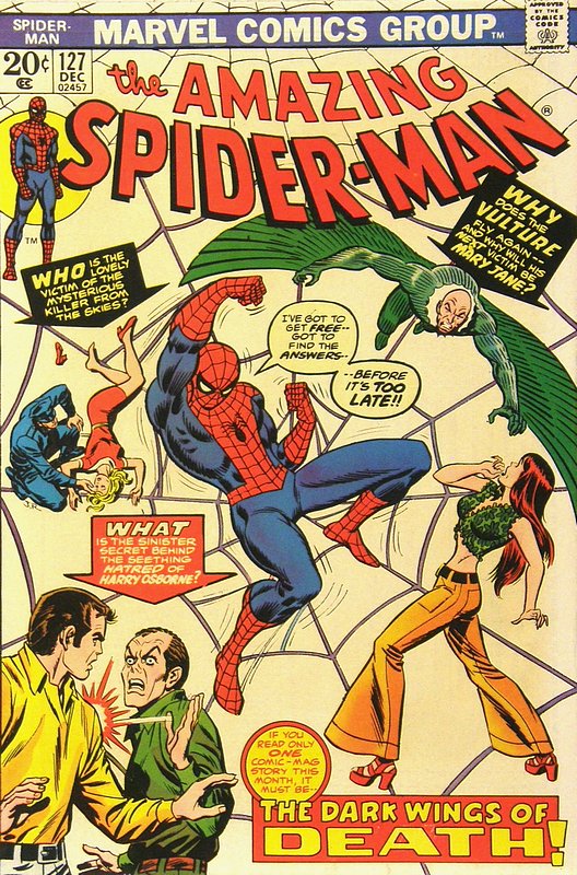 Cover of Amazing Spider-Man (Vol 1) #127. One of 250,000 Vintage American Comics on sale from Krypton!