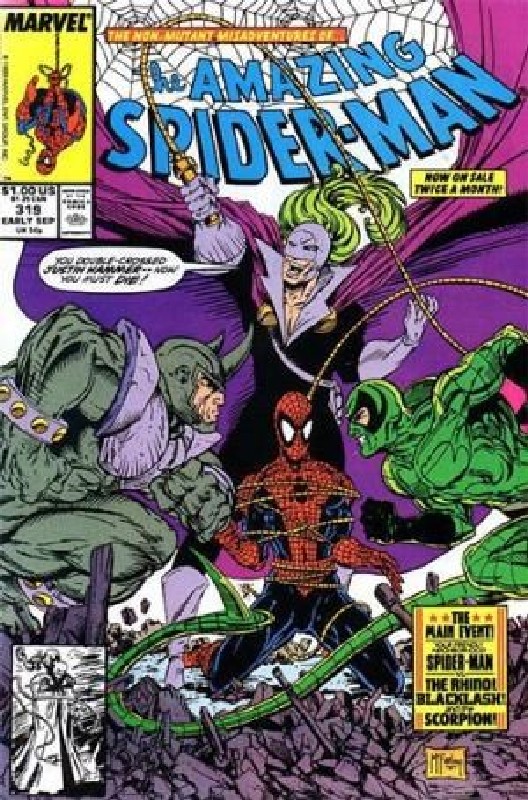 Cover of Amazing Spider-Man (Vol 1) #319. One of 250,000 Vintage American Comics on sale from Krypton!