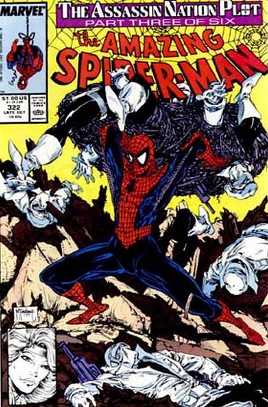 Cover of Amazing Spider-Man (Vol 1) #322. One of 250,000 Vintage American Comics on sale from Krypton!