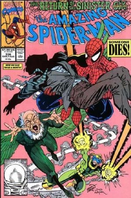 Cover of Amazing Spider-Man (Vol 1) #336. One of 250,000 Vintage American Comics on sale from Krypton!