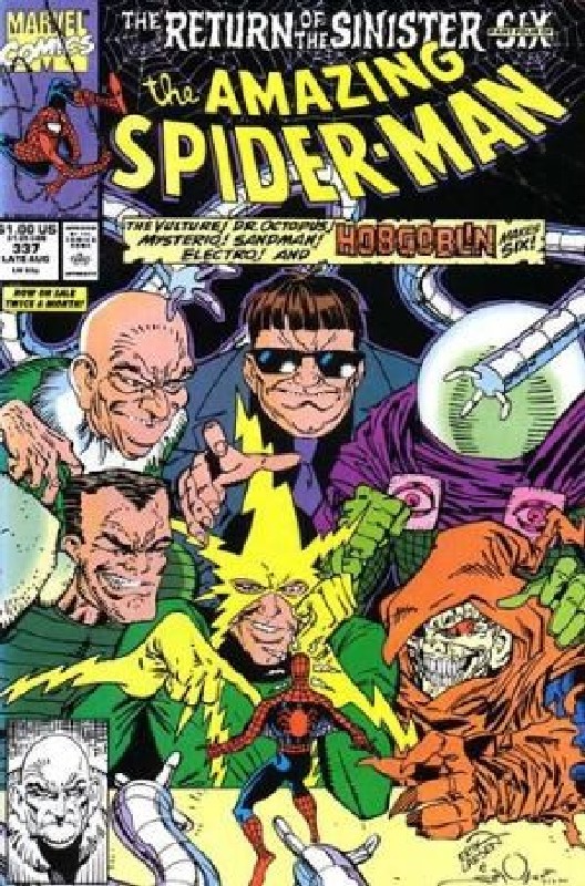 Cover of Amazing Spider-Man (Vol 1) #337. One of 250,000 Vintage American Comics on sale from Krypton!