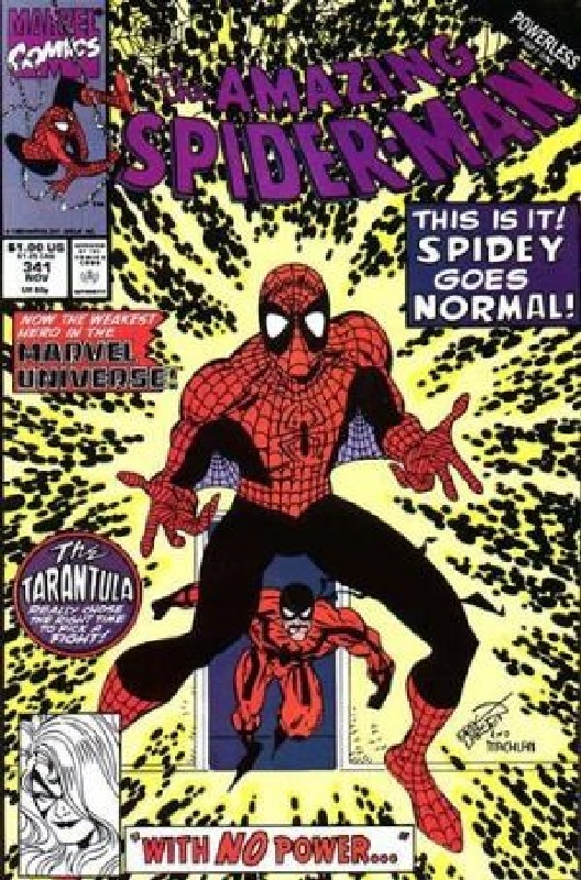 Cover of Amazing Spider-Man (Vol 1) #341. One of 250,000 Vintage American Comics on sale from Krypton!