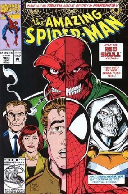 Cover of Amazing Spider-Man (Vol 1) #366. One of 250,000 Vintage American Comics on sale from Krypton!