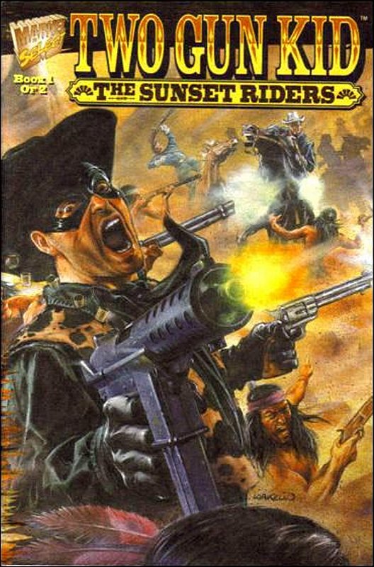 Cover of Two Gun Kid: The Sunset Riders (1995 Ltd) #1. One of 250,000 Vintage American Comics on sale from Krypton!