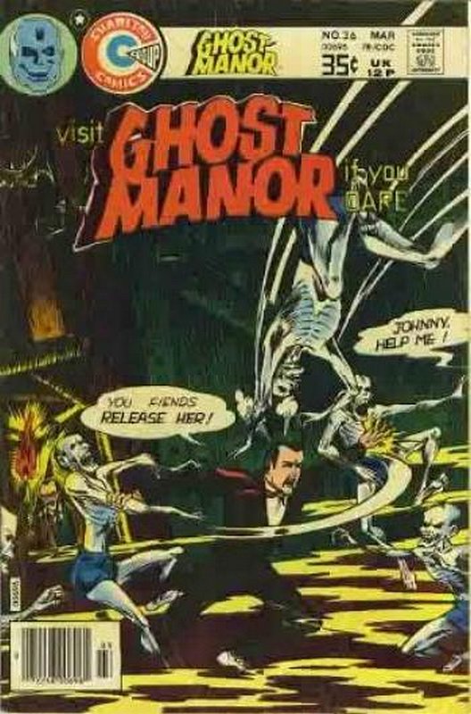Cover of Ghost Manor (Vol 2) #36. One of 250,000 Vintage American Comics on sale from Krypton!