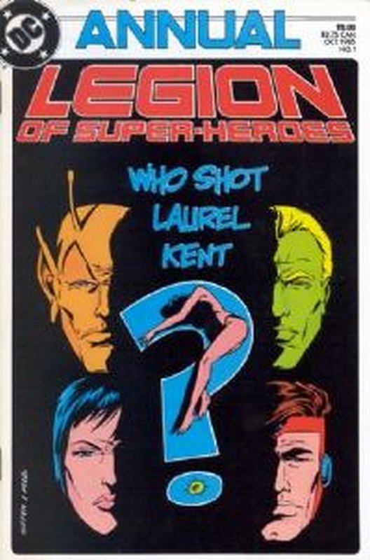 Cover of Legion of Super-Heroes Annual (Vol 2) #1. One of 250,000 Vintage American Comics on sale from Krypton!