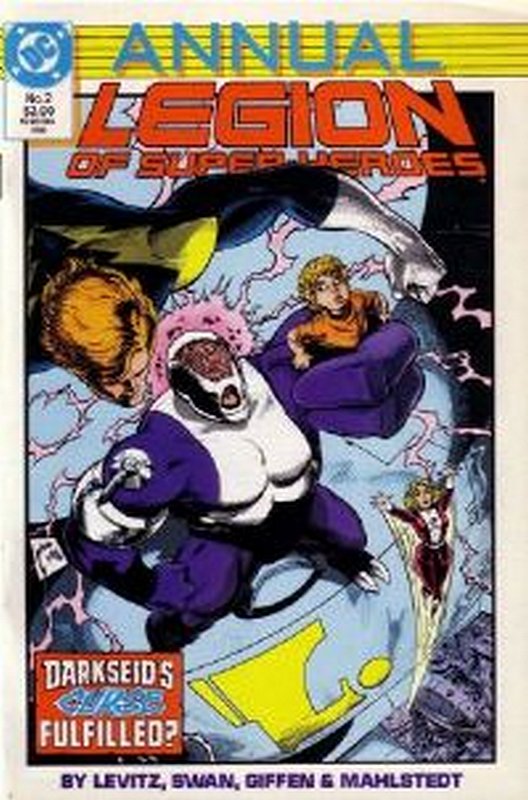 Cover of Legion of Super-Heroes Annual (Vol 2) #2. One of 250,000 Vintage American Comics on sale from Krypton!