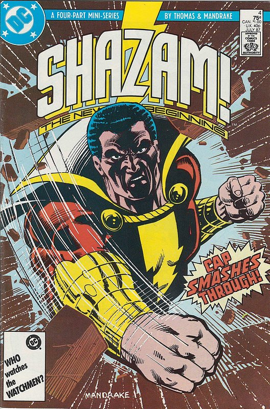 Cover of Shazam! The New Beginning (1987 Ltd) #4. One of 250,000 Vintage American Comics on sale from Krypton!