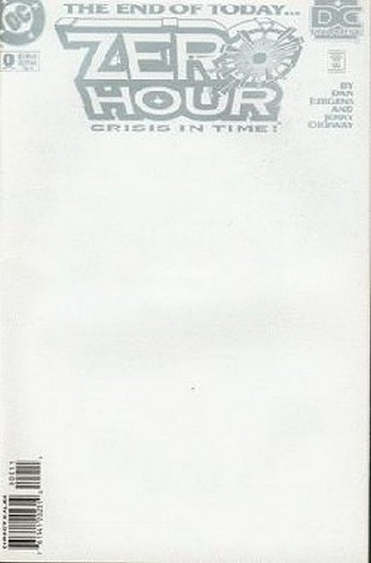Cover of Zero Hour (1994 Ltd) #0. One of 250,000 Vintage American Comics on sale from Krypton!