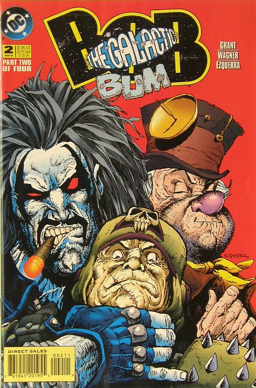 Cover of Bob the Galactic Bum  (1995 Ltd) #2. One of 250,000 Vintage American Comics on sale from Krypton!