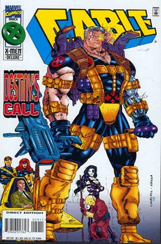 Cover of Cable (Vol 1) #29. One of 250,000 Vintage American Comics on sale from Krypton!