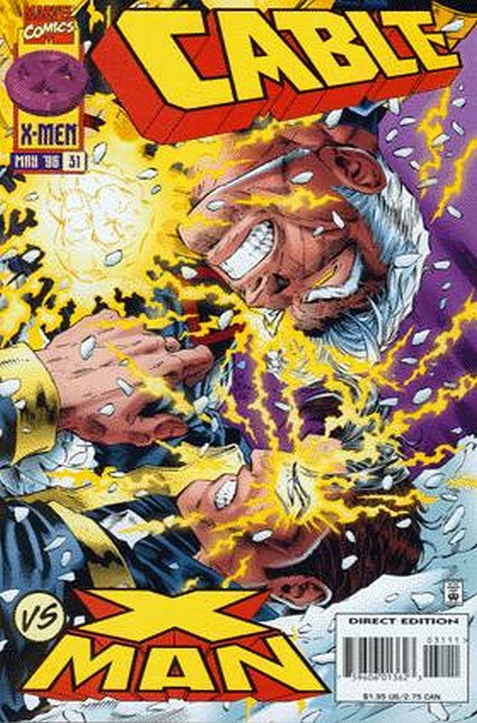 Cover of Cable (Vol 1) #31. One of 250,000 Vintage American Comics on sale from Krypton!