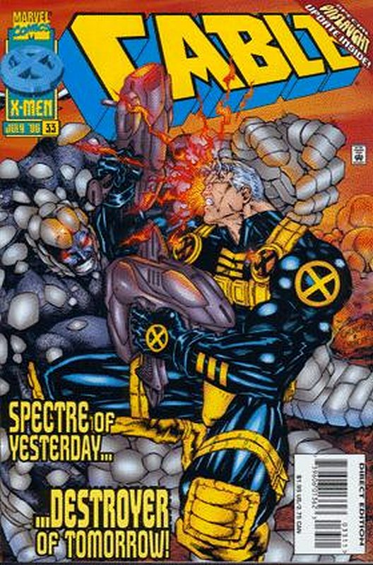 Cover of Cable (Vol 1) #33. One of 250,000 Vintage American Comics on sale from Krypton!
