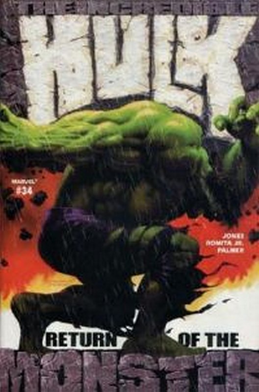 Cover of Incredible Hulk (Vol 3) #34. One of 250,000 Vintage American Comics on sale from Krypton!