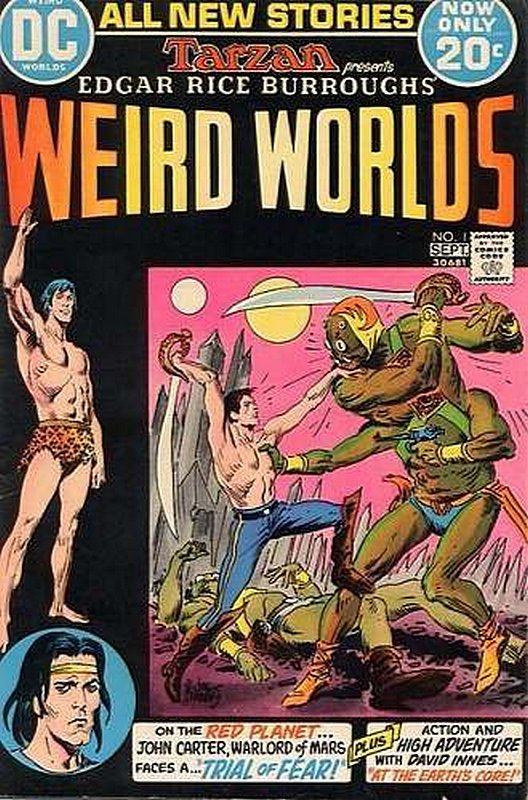 Cover of Weird Worlds (Vol 1) #1. One of 250,000 Vintage American Comics on sale from Krypton!
