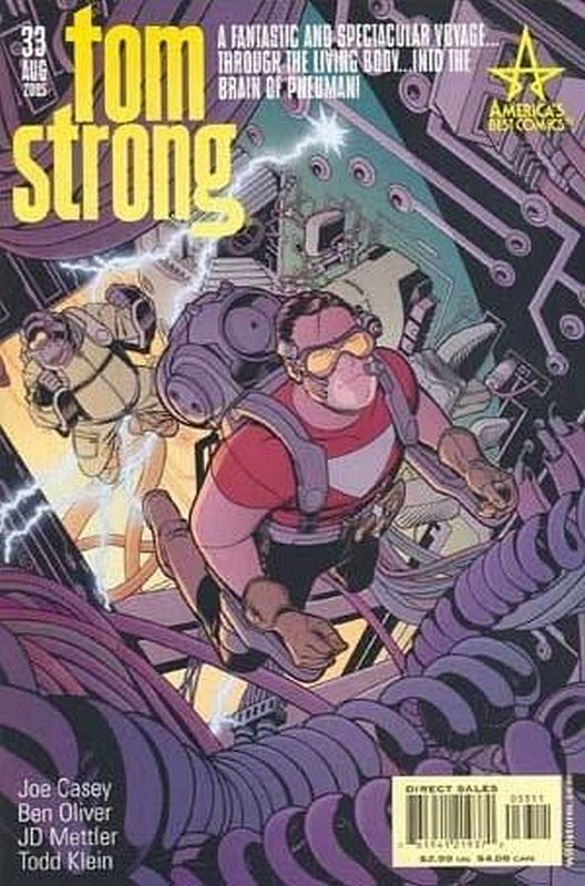 Cover of Tom Strong (Vol 1) #33. One of 250,000 Vintage American Comics on sale from Krypton!