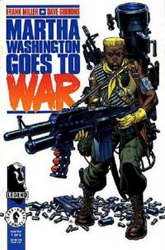 Cover of Martha Washington Goes to War (1994 Ltd) #1. One of 250,000 Vintage American Comics on sale from Krypton!