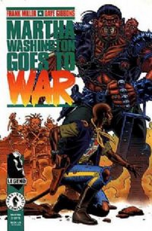 Cover of Martha Washington Goes to War (1994 Ltd) #3. One of 250,000 Vintage American Comics on sale from Krypton!